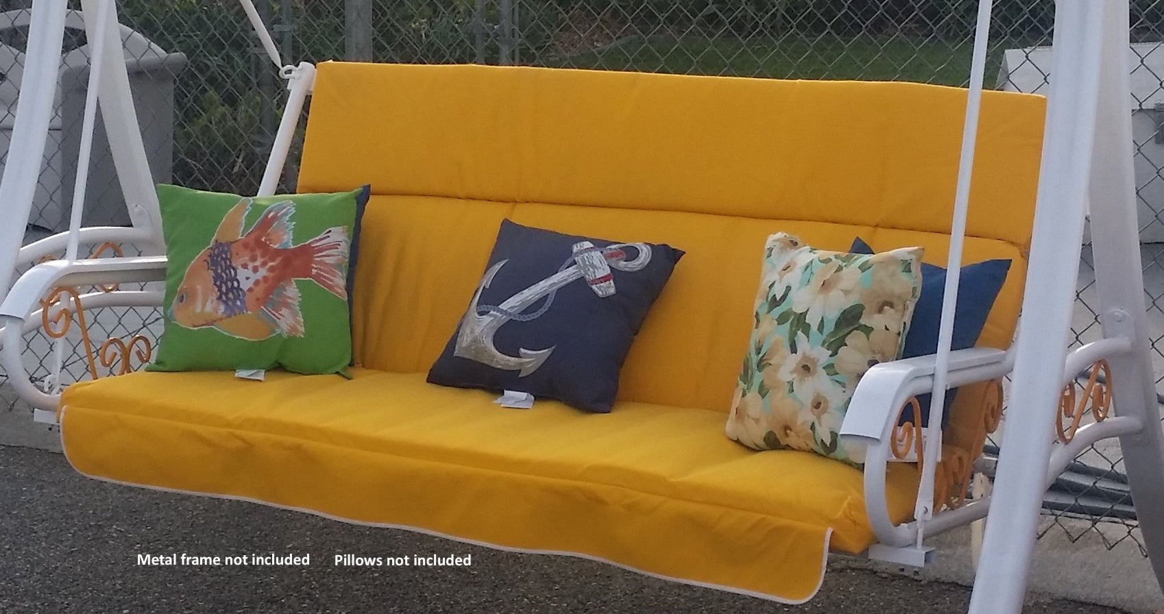 Porch swing cushion replacement online