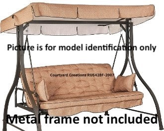 Courtyard creations swing cushions online