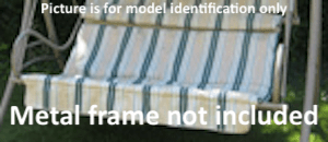 Walmart Model Suntime Seville Three Person Cushion Patio Swing Products