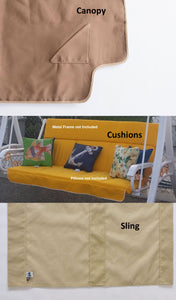 Costco Canada Deluxe Swing 650529 Patio Swing Products | Swing Cushions USA