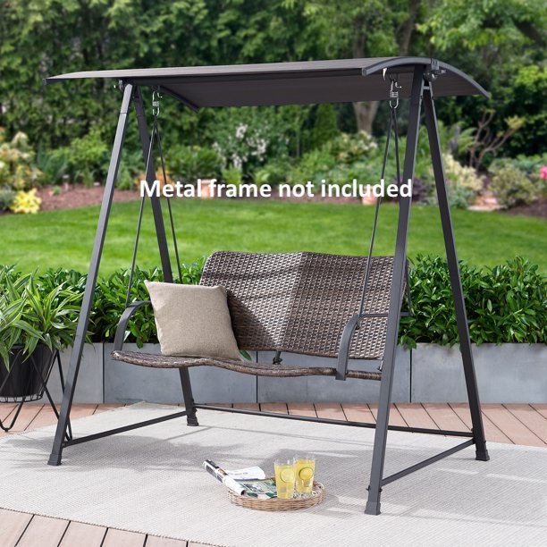 Cassel® Wicker Two-Seat Patio Swing1