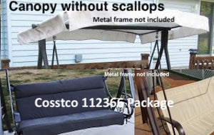 Costco Model 112366 Canada Patio Swing Products | Swing Cushions USA