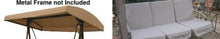 Lowe's Seville Model Curved Patio Swing Products | Swing Cushions USA