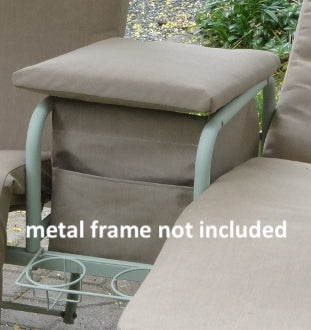 reclining swinging lawn chair