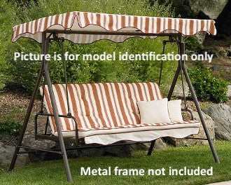 Outdoor swing replacement canopy and cushions shop