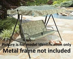 Kmart and Sears Jaclyn Smith Cora Model Patio Swing Products | Swing Cushions USA