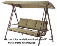 Lowe's Seville Model Curved Patio Swing Products | Swing Cushions USA