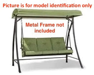 Courtyard Creations RUS422W-WM Patio Swing Products | Swing Cushions USA