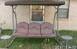 Walmart Home Trends Sand Dune RUS453A Patio Swing Products