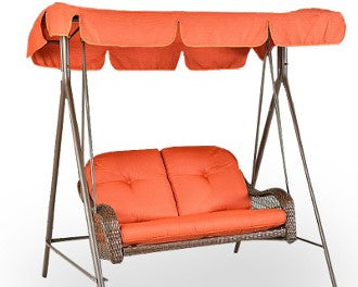 Walmart red patio swing deals