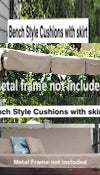 Courtyard Creations RUS487Q Patio Swing Products | Swing Cushions USA